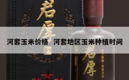 河套玉米价格  河套地区玉米种植时间