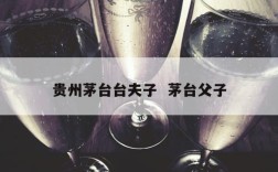 贵州茅台台夫子  茅台父子
