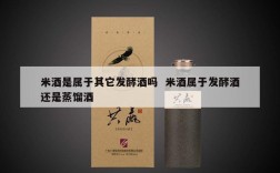 米酒是属于其它发酵酒吗  米酒属于发酵酒还是蒸馏酒