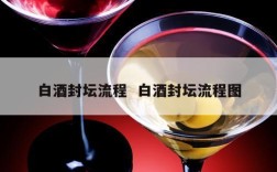白酒封坛流程  白酒封坛流程图