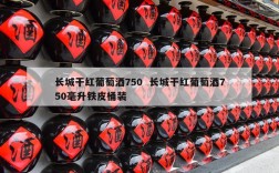 长城干红葡萄酒750  长城干红葡萄酒750毫升铁皮桶装