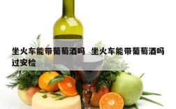 坐火车能带葡萄酒吗  坐火车能带葡萄酒吗过安检