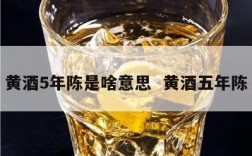 黄酒5年陈是啥意思  黄酒五年陈