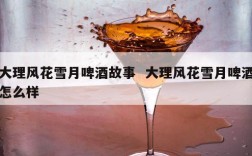 大理风花雪月啤酒故事  大理风花雪月啤酒怎么样