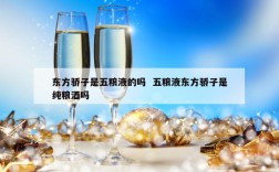 东方骄子是五粮液的吗  五粮液东方骄子是纯粮酒吗