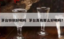 茅台特别好喝吗  茅台真有那么好喝吗?