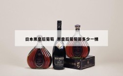 日本黑皇后葡萄  黑皇后葡萄苗多少一棵