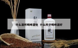 什么酒杯喝啤酒快  什么杯子喝啤酒好
