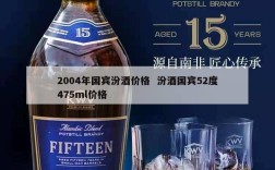 2004年国宾汾酒价格  汾酒国宾52度475ml价格