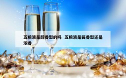 五粮液是醇香型的吗  五粮液是酱香型还是浓香