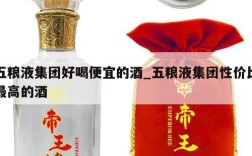 五粮液集团好喝便宜的酒_五粮液集团性价比最高的酒