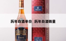 历年白酒单价  历年白酒销量