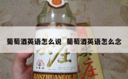 葡萄酒英语怎么说  葡萄酒英语怎么念