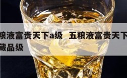 五粮液富贵天下a级  五粮液富贵天下52度藏品级