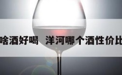 洋河啥酒好喝  洋河哪个酒性价比最高