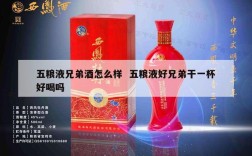 五粮液兄弟酒怎么样  五粮液好兄弟干一杯好喝吗