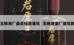 五粮液厂最高标致建筑  五粮液酒厂建筑群