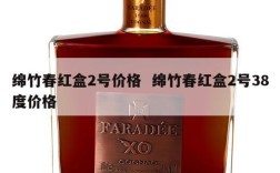 绵竹春红盒2号价格  绵竹春红盒2号38度价格