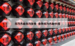 双沟大曲双沟金樽  金牌双沟大曲46度