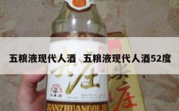 五粮液现代人酒  五粮液现代人酒52度