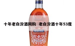 十年老白汾酒网购  老白汾酒十年53度