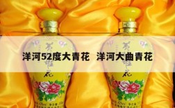 洋河52度大青花  洋河大曲青花
