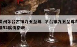贵州茅台古镇九五至尊  茅台镇九五至尊白酒52度价格表