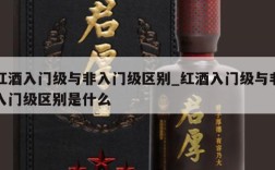 红酒入门级与非入门级区别_红酒入门级与非入门级区别是什么