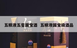 五粮液五星国宝酒  五粮液国宝级酒品