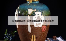 汾酒醉美山西  汾酒醉美山西属于什么档次