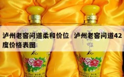 泸州老窖问道柔和价位  泸州老窖问道42度价格表图