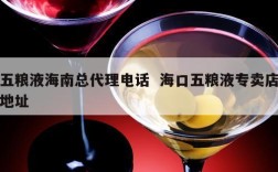 五粮液海南总代理电话  海口五粮液专卖店地址