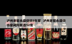 泸州老窖永盛烧坊9年窖  泸州老窖永盛烧坊窖藏陈酿酒52度