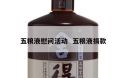 五粮液慰问活动  五粮液捐款